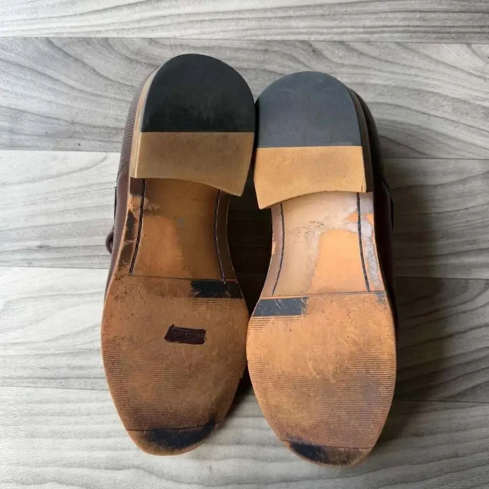 Bruno Marc Paul-2 Brown Oxford Dress Shoes